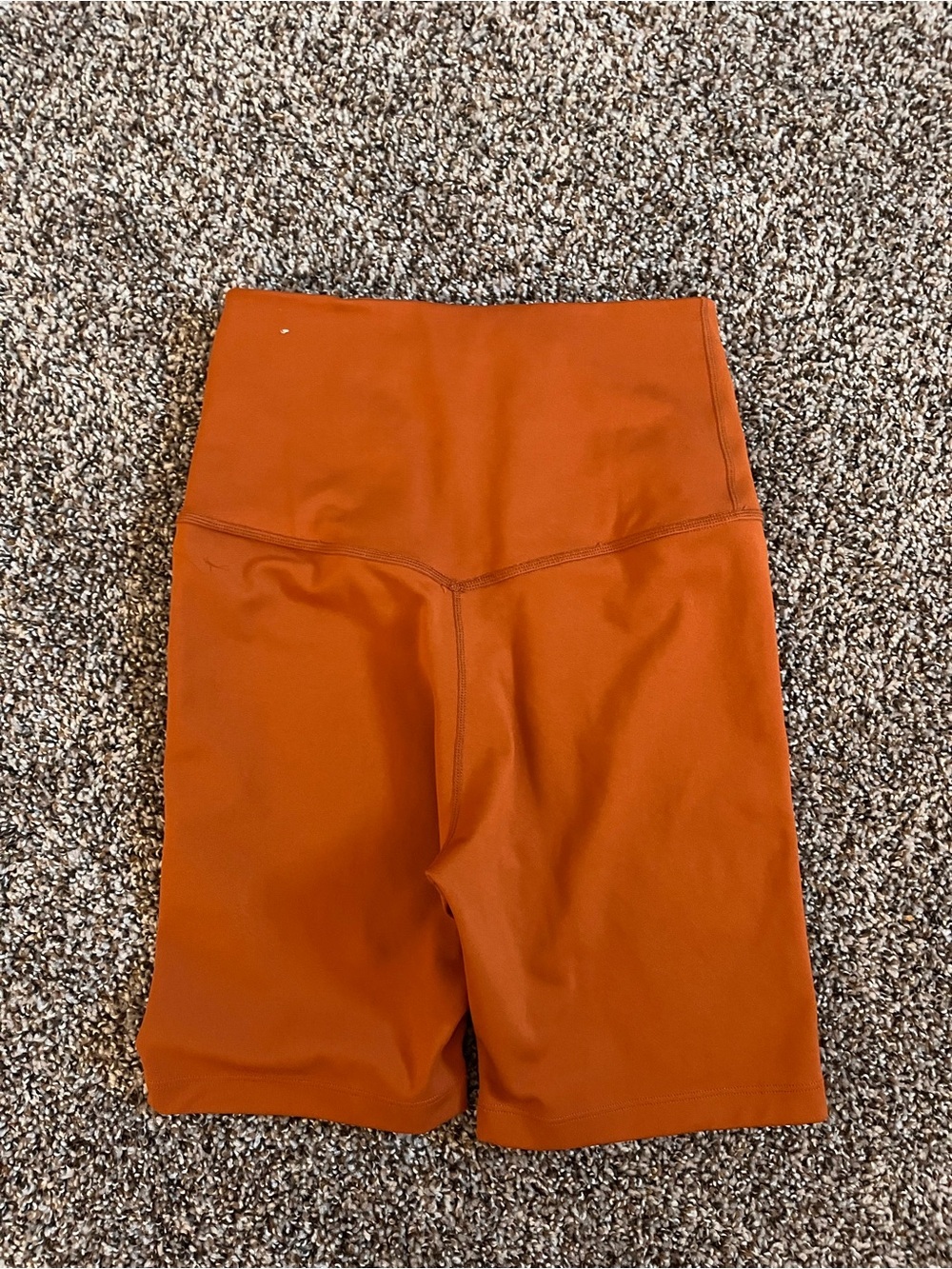 Nike Pro Women’s Biker Short in Rust Orange 6.5” inseam - Picture 4 of 9